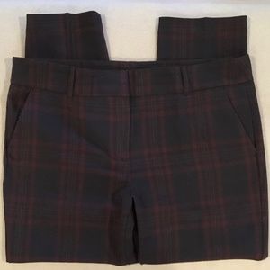 Loft Modern Plaid Pant